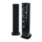 F345 - Black - 3-Way Triple 5.25-Inch (130mm) Floorstanding Loudspeaker - Hero